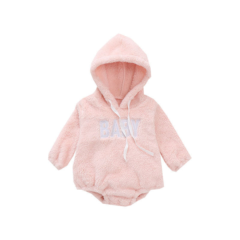 Baby BoyFall-winter Long Baby Clothes For Newborns Without Downfall Top